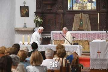Misa y procesión de San Francisco en Telde/Francisco Javier Santana y Antonio Alí.